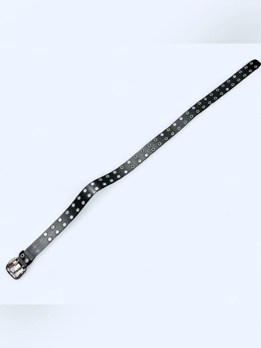 Goth Emo Black Grommet Belt!